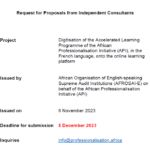 Request for Proposals – Digitisation of the ALP into French