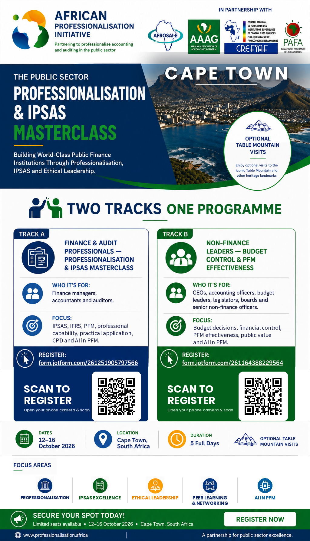 Cape Town Two Tracks Programme